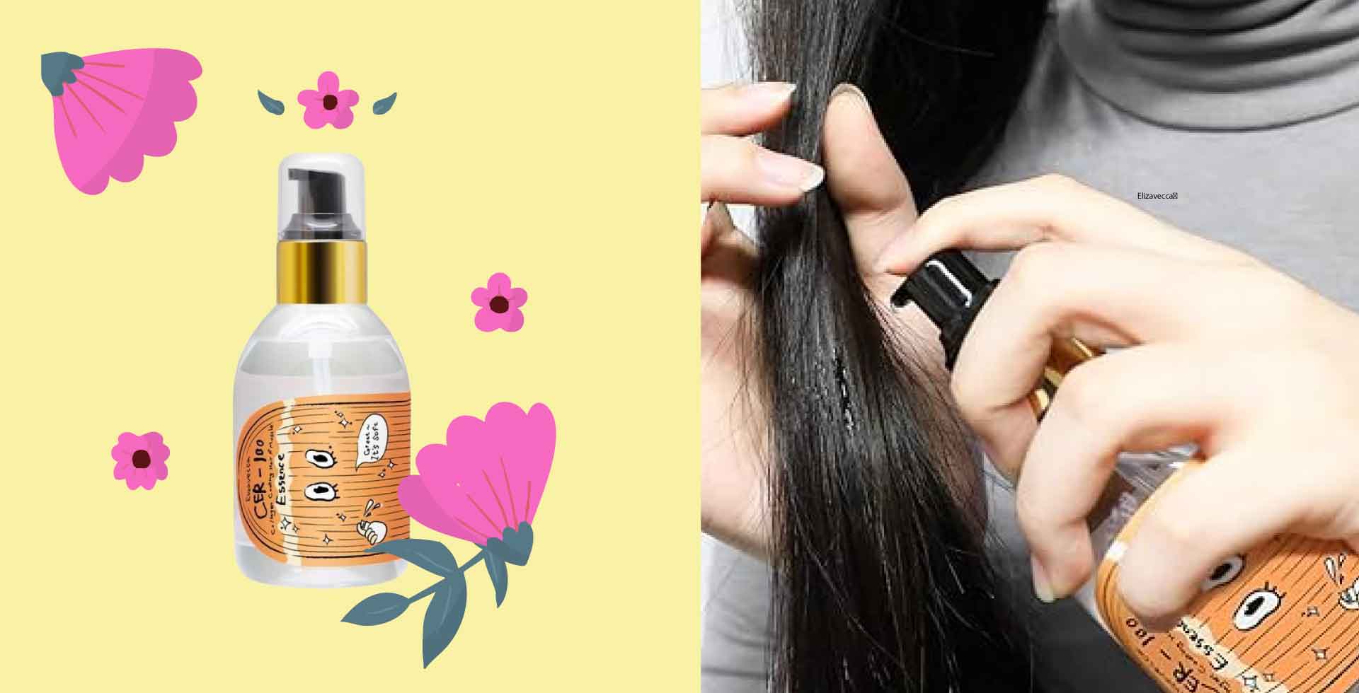 elizavecca cer-100 collagen coating hair A+ muscle essence