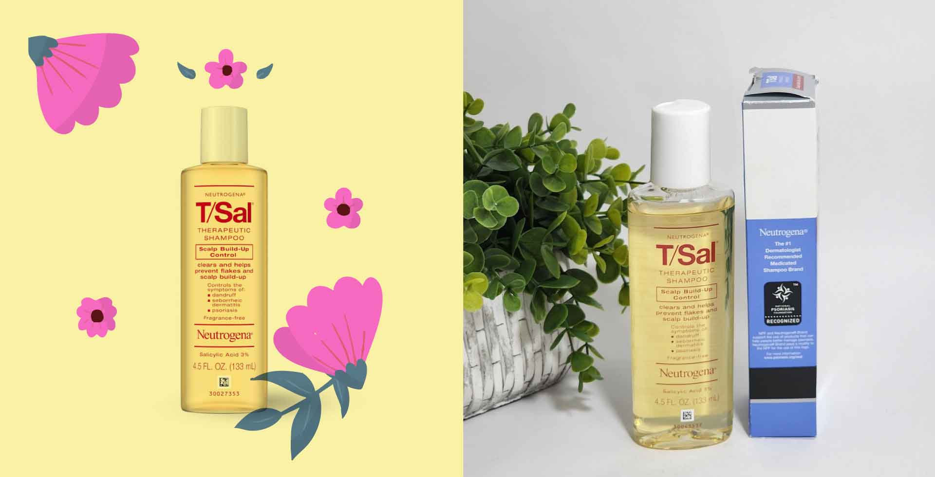 neutrogena T/Sal therapeutic shampoo