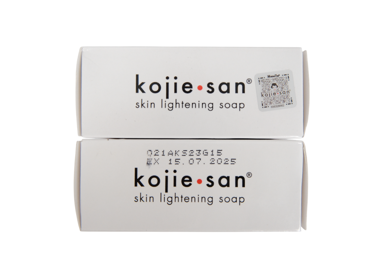 old packaging of koji san