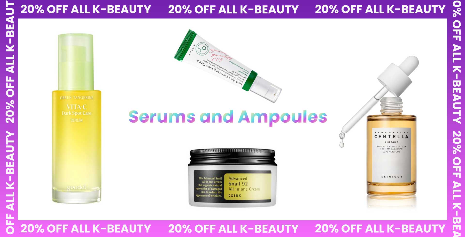 Best K beauty Face serums At Gen C beauty