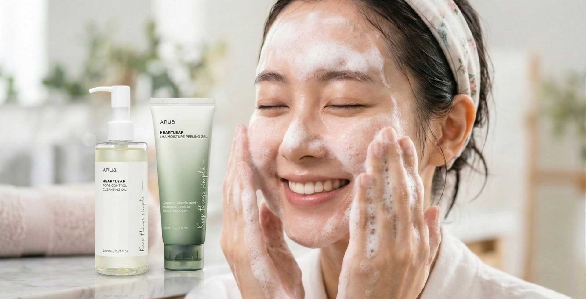 Get Clear and Young skin with Anua