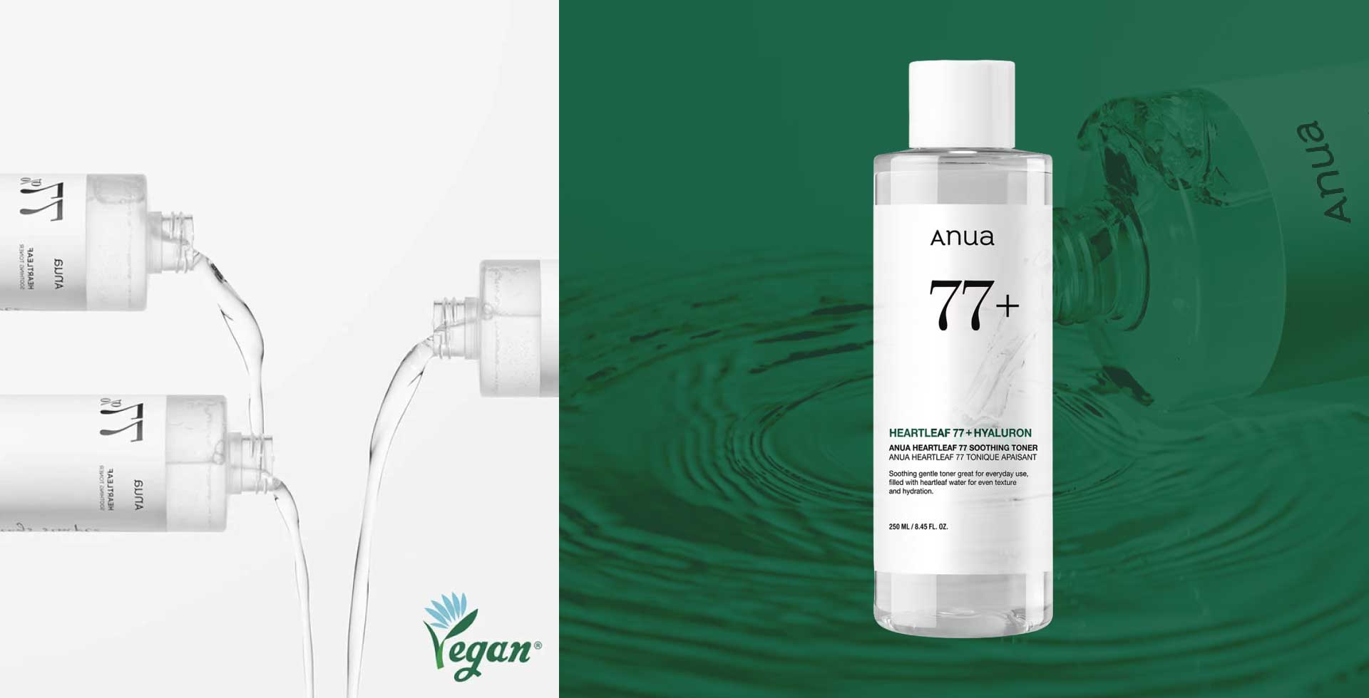 Anua Heartleaf 77% Soothing Toner K-beauty hydrating toner for calming and balancing skin